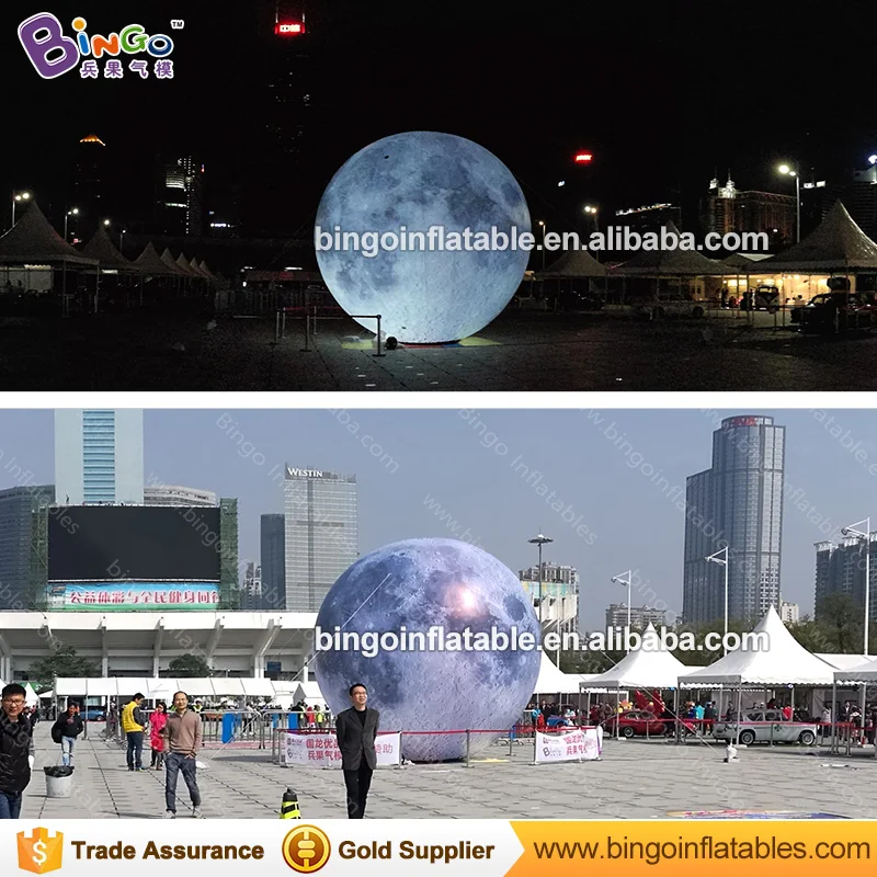 

2019 Sailor Moon used Inflatable Earth Ball Inflatable Moon Balloons Advertising Balloons for sale with Free Blower outdoor toy