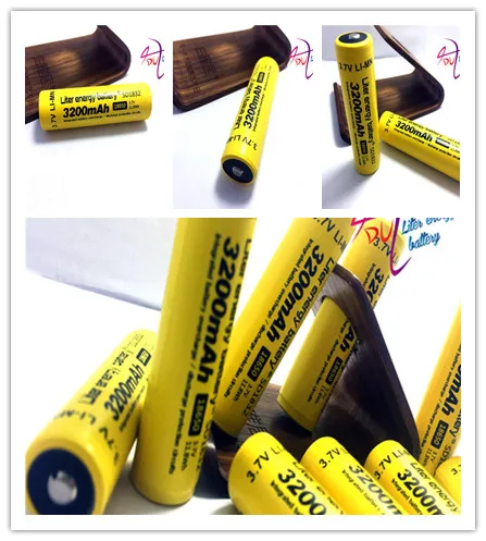 

10 шт./лот защищенный Новый Оригинальный NCR18650B 3200mAh 18650 аккумуляторная батарея с PCB 3,7 v фонарик использовать
