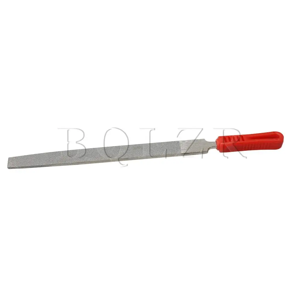 

BQLZR 10-Inch Flat Diamond Coating Needle File Files Metal Jewelry Crafts Tool
