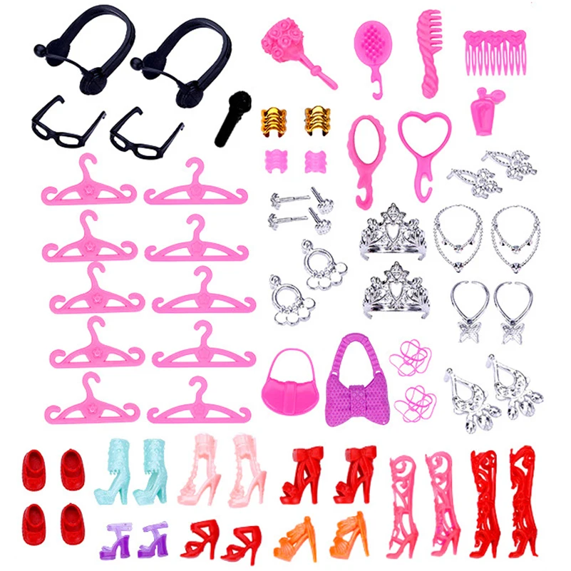 1 комплект аксессуары для кукол обувь диван коляска ювелирные изделия