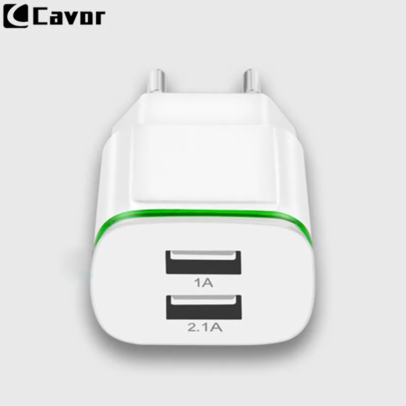 Зарядное устройство с 2-мя Usb-портами 2 1 а | Мобильные телефоны и аксессуары