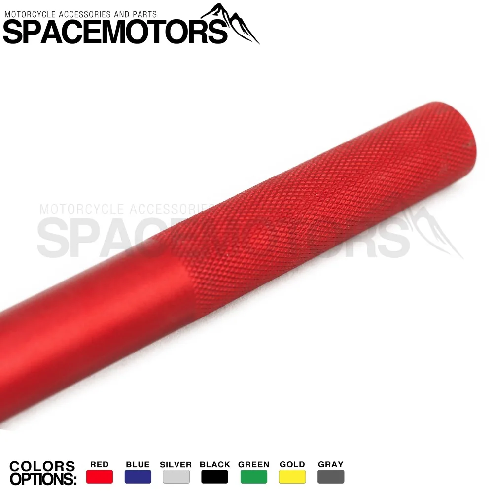 Красный алюминиевый fatbar для Мотокросс питбайк уличный motard Байк XR L CR на CRM CRF 50 80 125