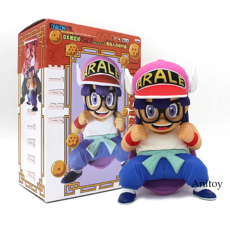B Dr. Slump Arale Косплей Dragon Ball Z Son Goku Krillin аниме мультфильм забавная ПВХ фигурка Коллекционная модель игрушки 18~ 24 м 4 стиля - Цвет: B