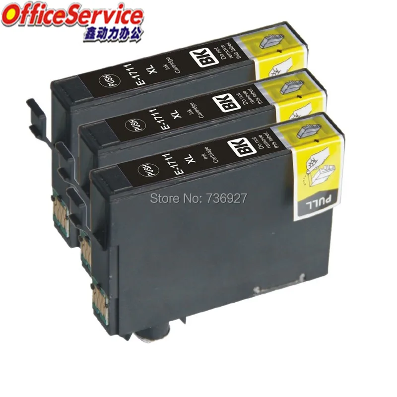 4PK картридж для T1711 T1712 T1713 T1714 совместимый чернильный с чернильным картриджем XP 33 1