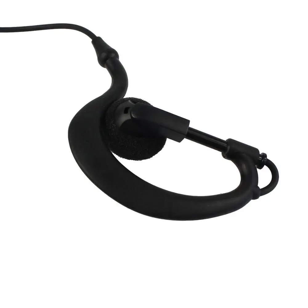 Черная C образная радиогарнитура PTT MIC для Hytera HYT TC 700 610 510 TC585|ptt mic|radio michyt mic |