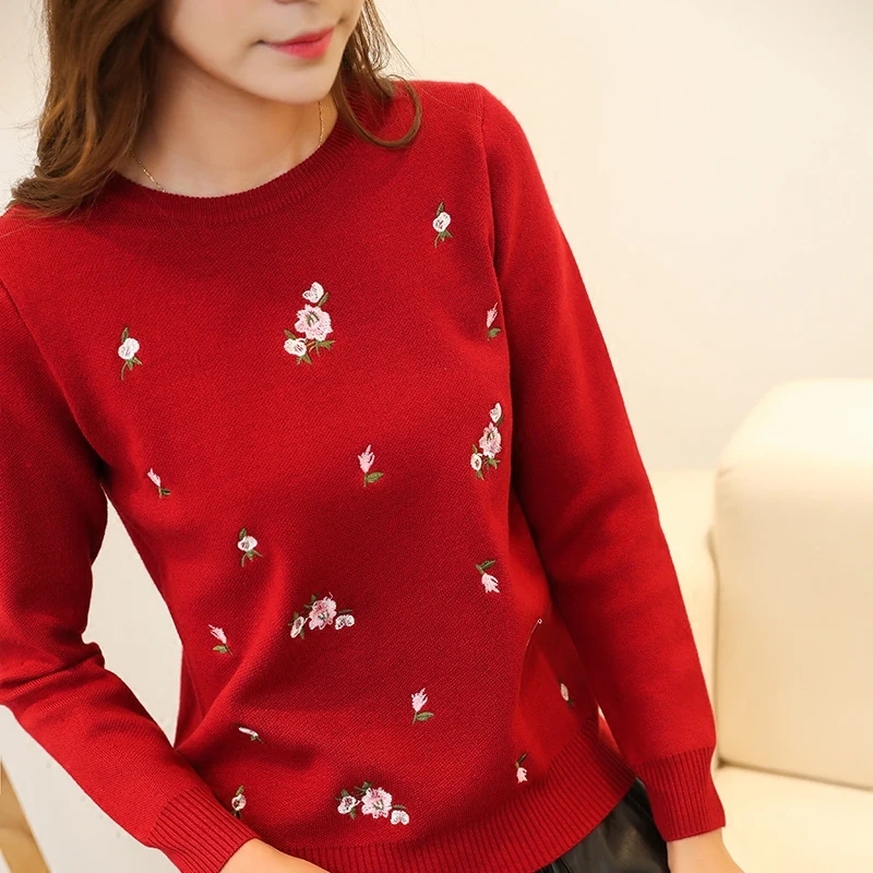 

2021 Fenshinu new sweater female Korean all-match loose long sleeved Pullover comfort
