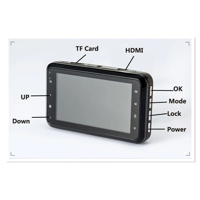 3.0 Inch Full HD 1080P IPS Car DVR 170 Degree Camera Novatek 96223 Dash Cam Video Recorder Night Vision Registrator | Автомобили и