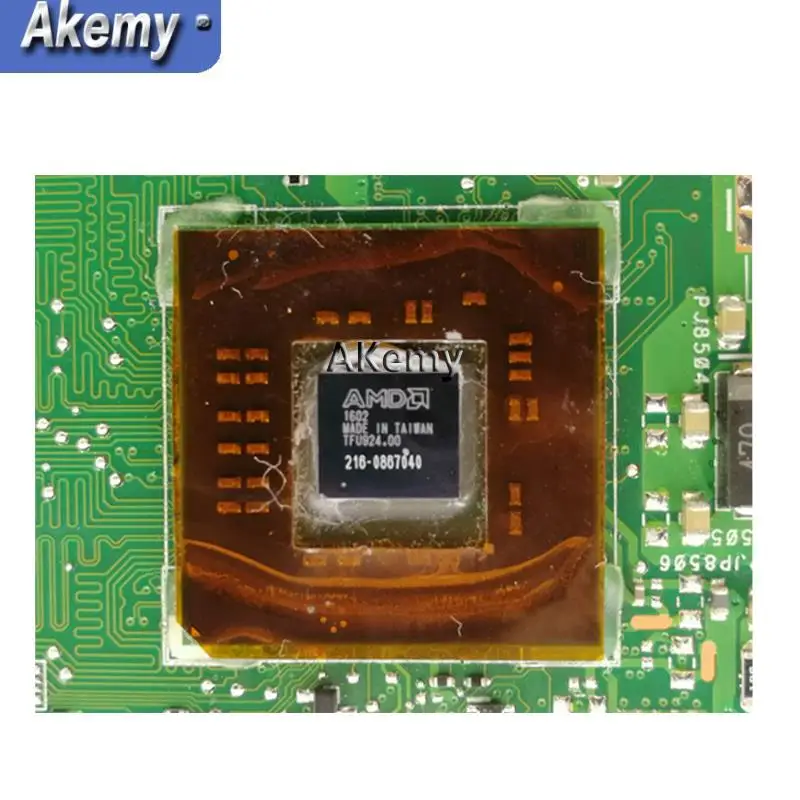 AK с A10-8700P 4 Гб RAM X555DG материнская плата для ноутбука For Asus X555Y X555YI X555D тест