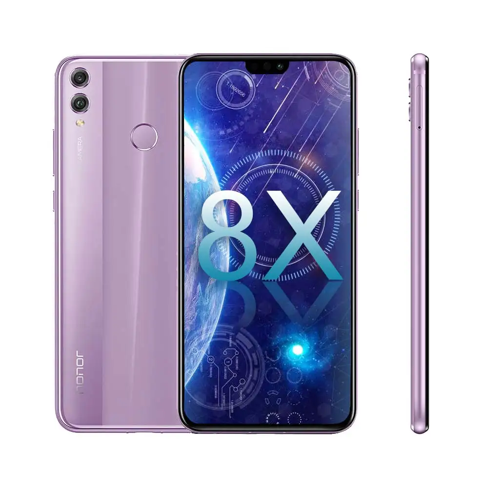 Глобальная версия huawei Honor 8X Android 8 1 6 5 &quot3750 мАч 20MP + 2MP двойной сзади камеры