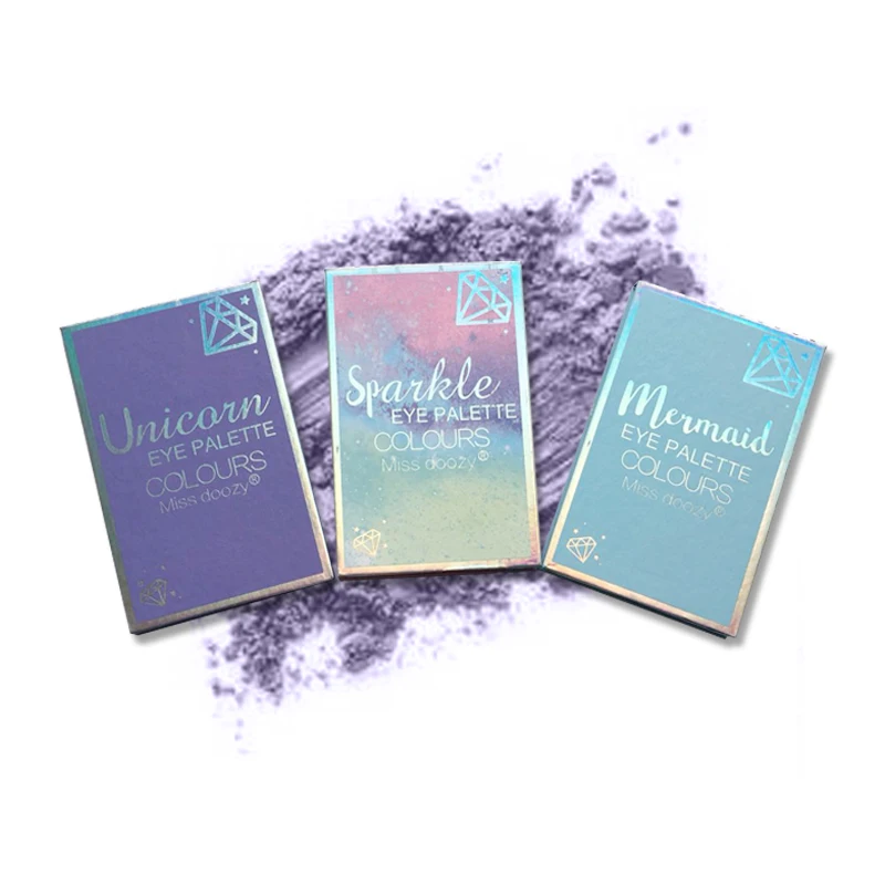 Тени для век матовые зеркальные мерцающие тени палитра макияжа прессованная