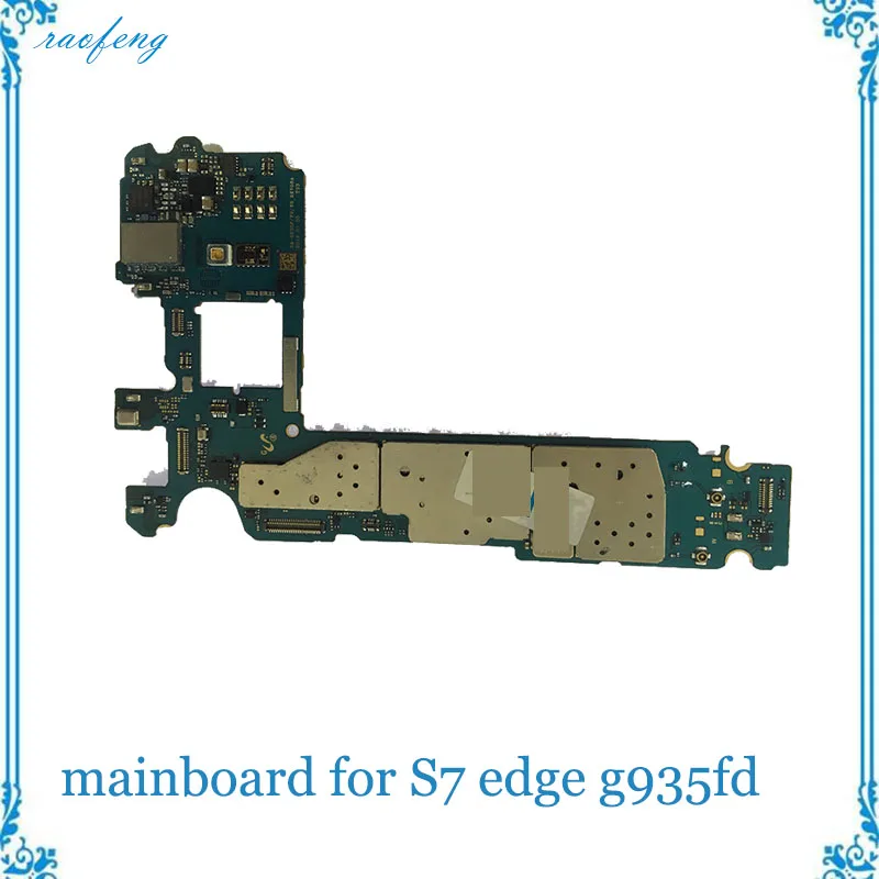 Разобранная материнская плата для Samsung galaxy S7 edge g935fd полнофункциональная с