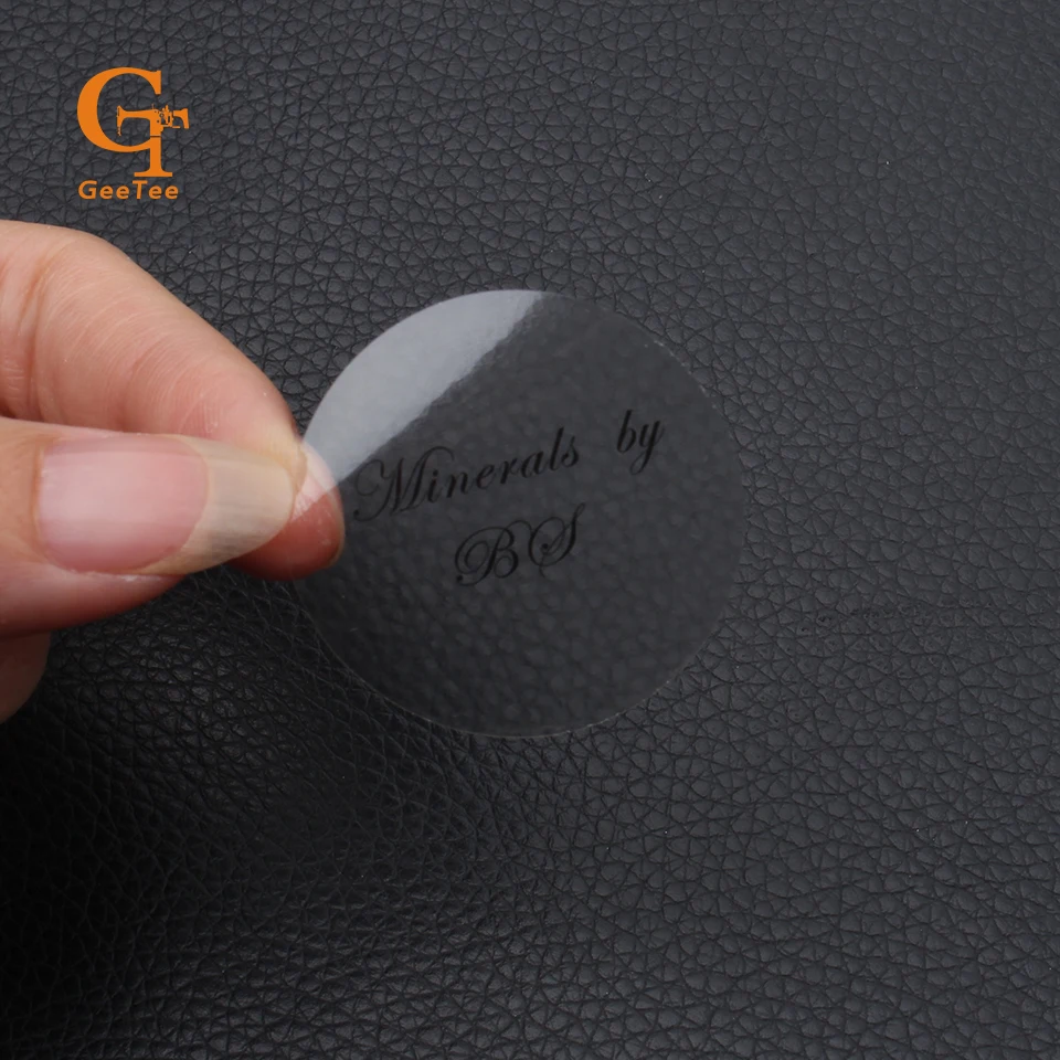 Персонализированный принтер наклейки для косметических этикеток прозрачные