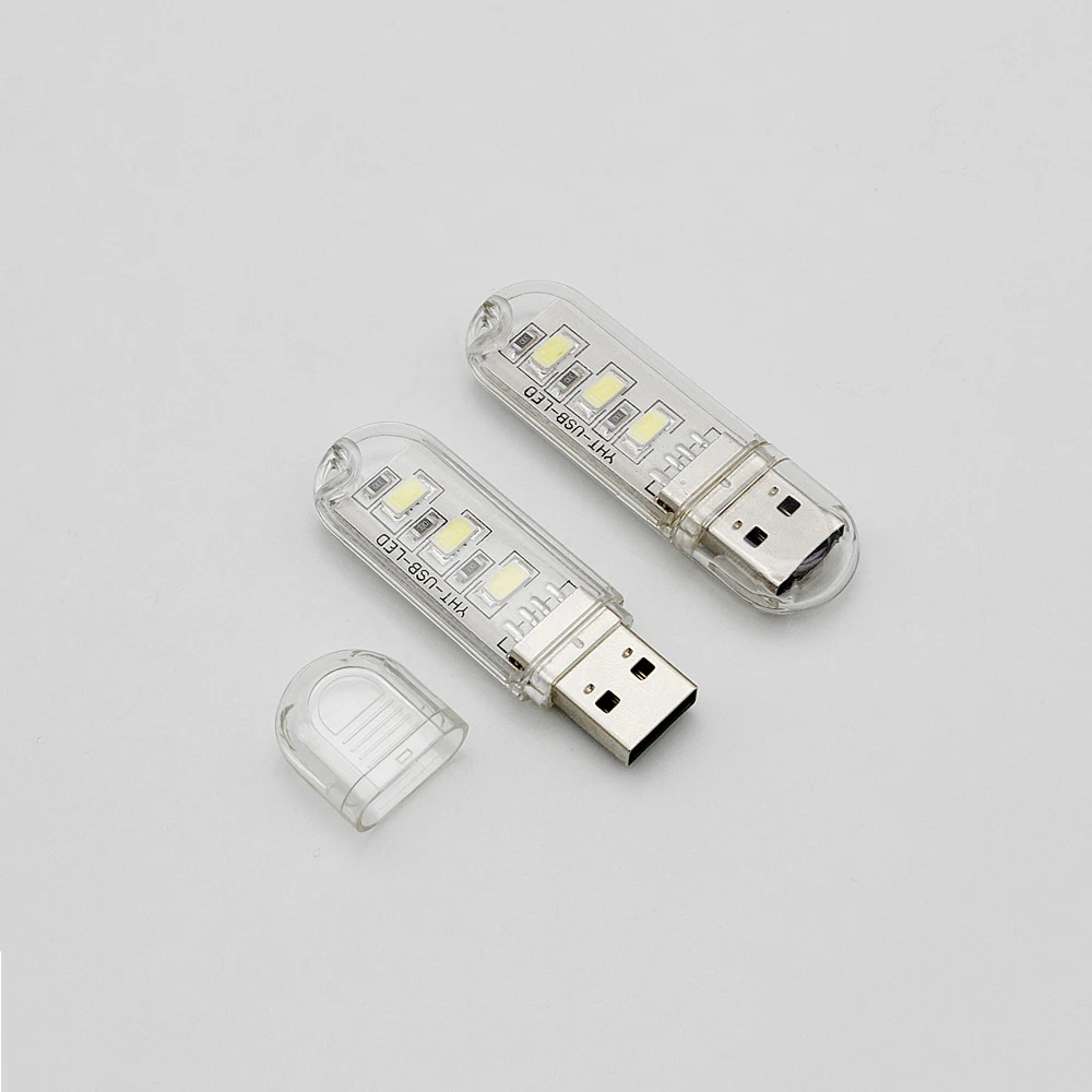 DeFong 5 В 3/8 светодио дный Бусы яркие мини USB Light Компьютер лампы Лампы для чтения