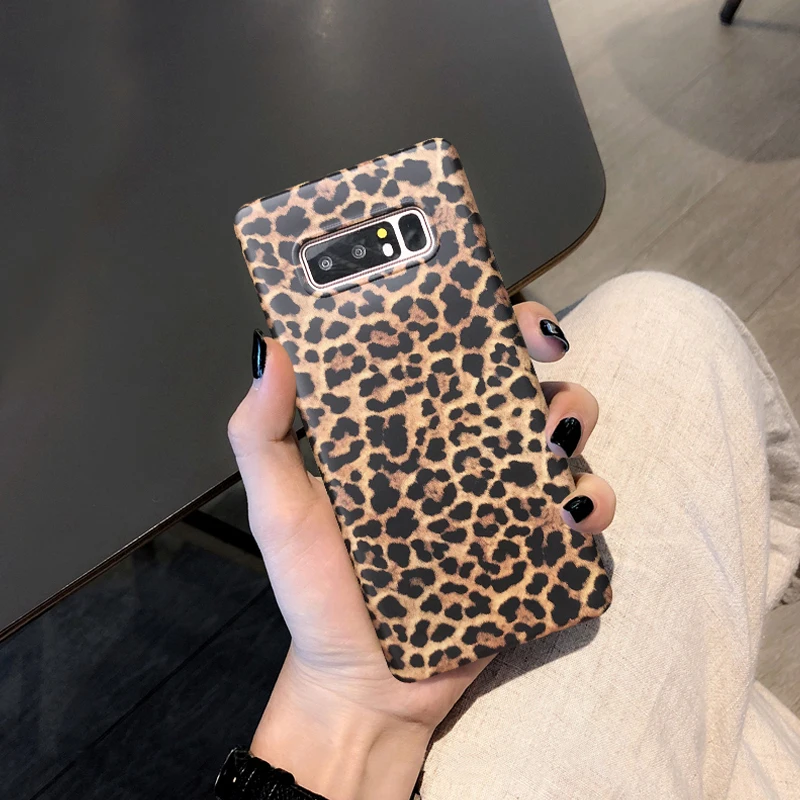 YHBBCASES ретро сексуальные леопардовые телефонные чехлы для samsung Note 10 Plus 8 9 Galaxy S10 5G S8 S9 Plus Модный мягкий чехол со шнурком