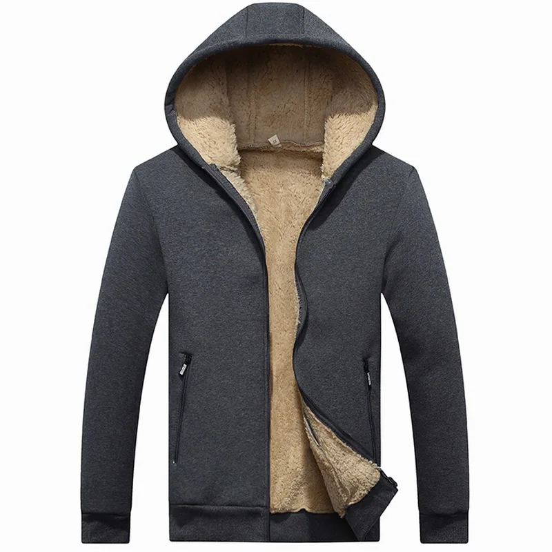 

2019 Autumn Winter New Velet Lining Sweatshirt Man