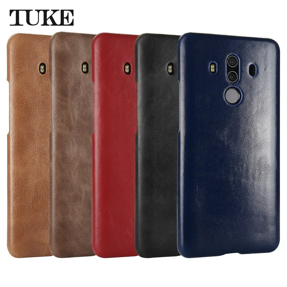 For Huawei Mate 10 Pro Case Cover Luxury Cute Genuine Leather Hard Slim Protect Phone for Mate10 Back | Мобильные телефоны и