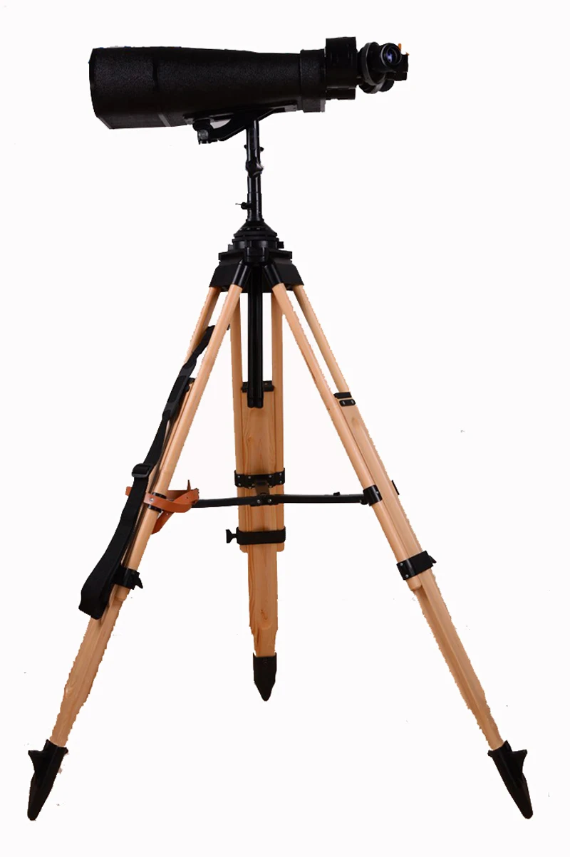 Мощный гигантский бинокль телескоп высокой четкости Spyglass 25X& 40X Telescopio с деревянным штативом для наружного просмотра