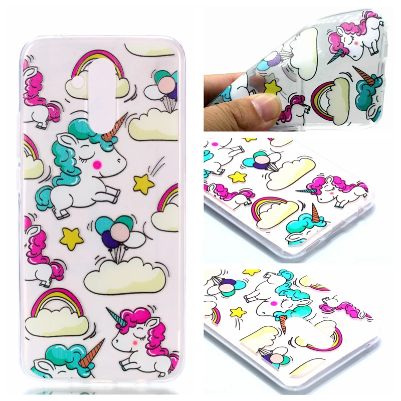 Luxury Dream Cats Soft TPU Silicone Clear Mobile Phone Case Cover Shell Coque Fundas Capa for Huawei Mate 20 Lite Maimang 7 |