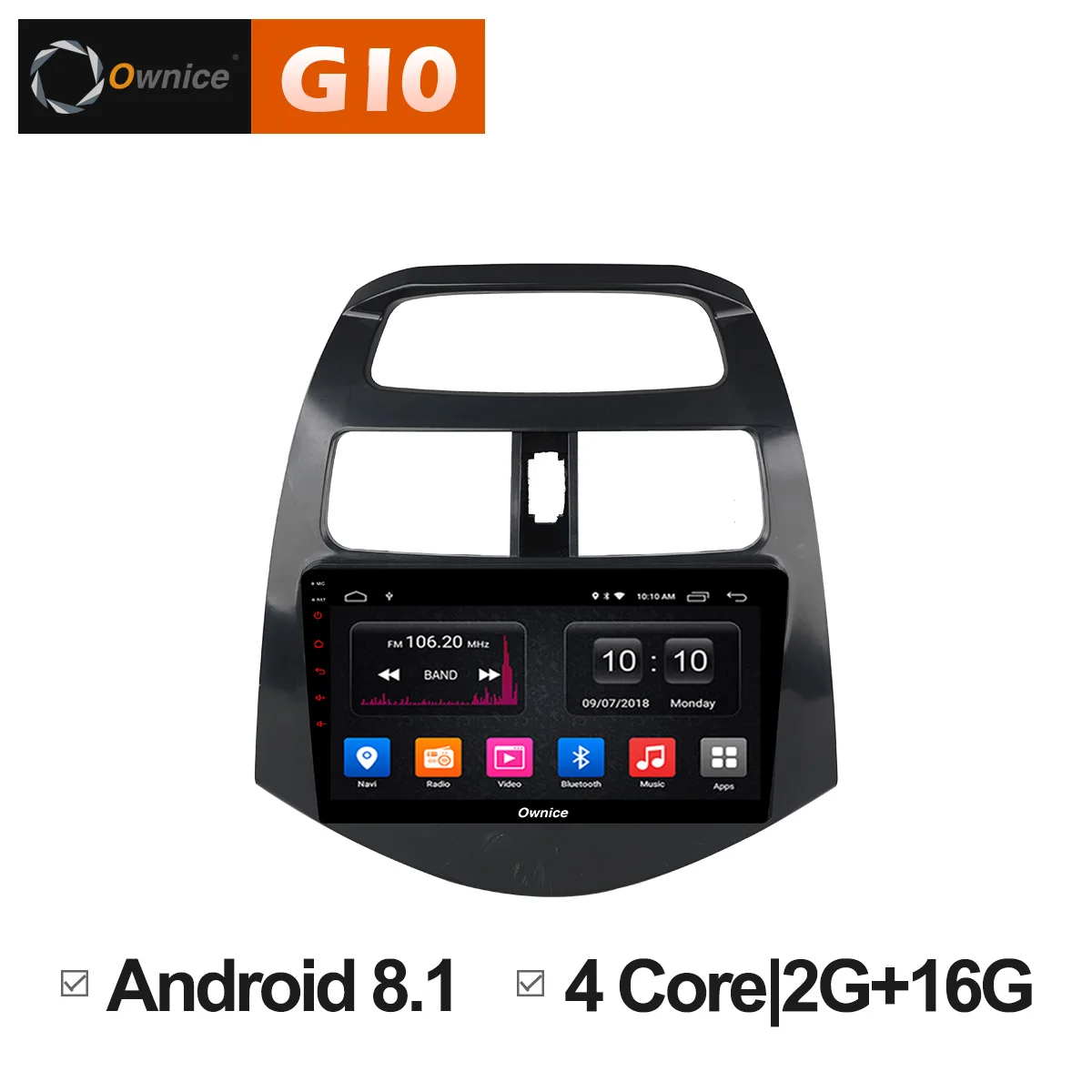 Ownice C500 + G10 android 8 1 Автомобильная dvd-навигационная система плеер стерео для CHEVROLET 2010