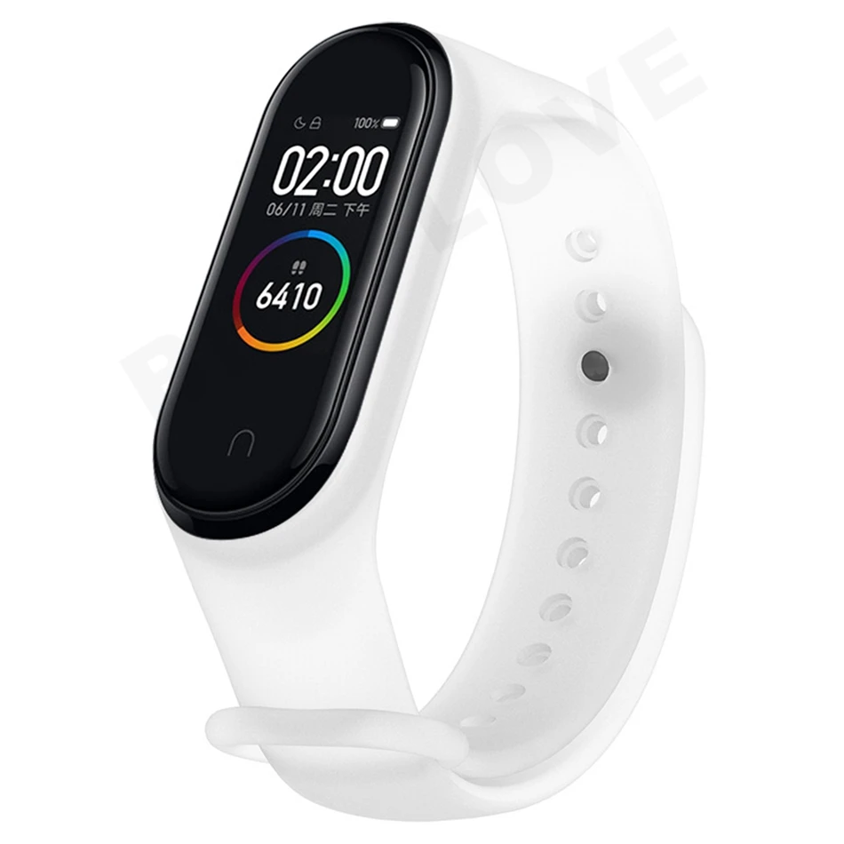 Transparent Clear mi Band 4 3 ремешок на запястье для Xiaomi mi Band 3 4 Браслет Силиконовый mi band 3 4 NFC аксессуары Smart mi Band 4 Correa - Цвет: Transparent
