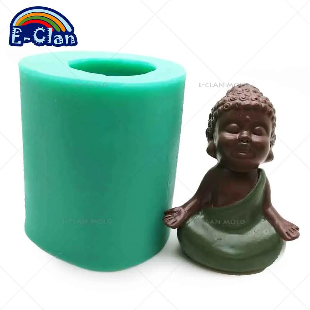 S0485HS 3D Будда statu силиконовая форма для ручной работы статуя Будды Мыло Форма для выпечки декоративные инструменты для торта свеча S0485HS-S0488HS25 - Цвет: S0485HS