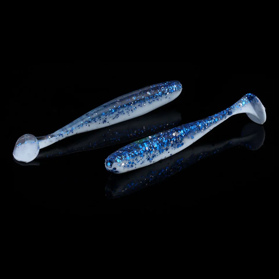 L 12 WALK FISH, 6 шт./лот, легкая блесна, мягкие приманки 9 см, 4,7 г, плавающие приманки, искусственная Мягкая приманка для рыбы, воблеры, двойной цвет, приманки для ловли карпа - Цвет: L 12
