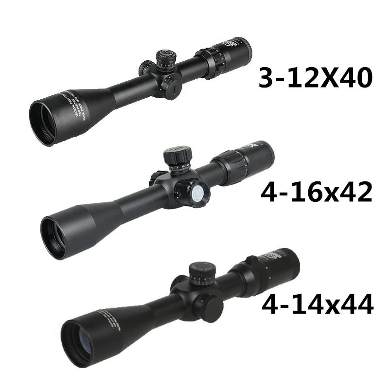 Canis Latrans прицел для охоты 3-12X40 винтовка Scoep 4-16x42SFIRF 4-14x44SFF боковой Фокус Охотник