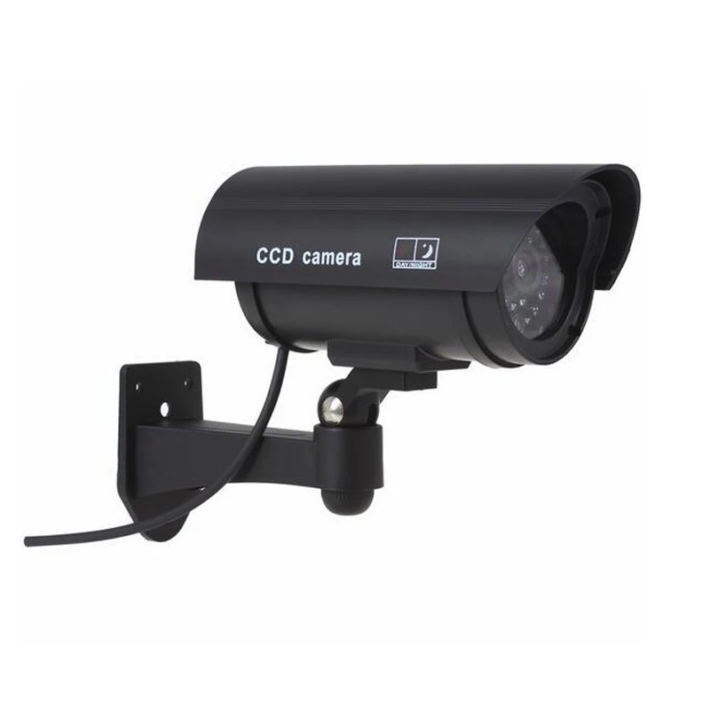 Fake CCTV Camera Dummy Dunmy Video Outdoor Indoor Deter Theft Cameras Toy CAM With Flash LED Light For Home | Безопасность и