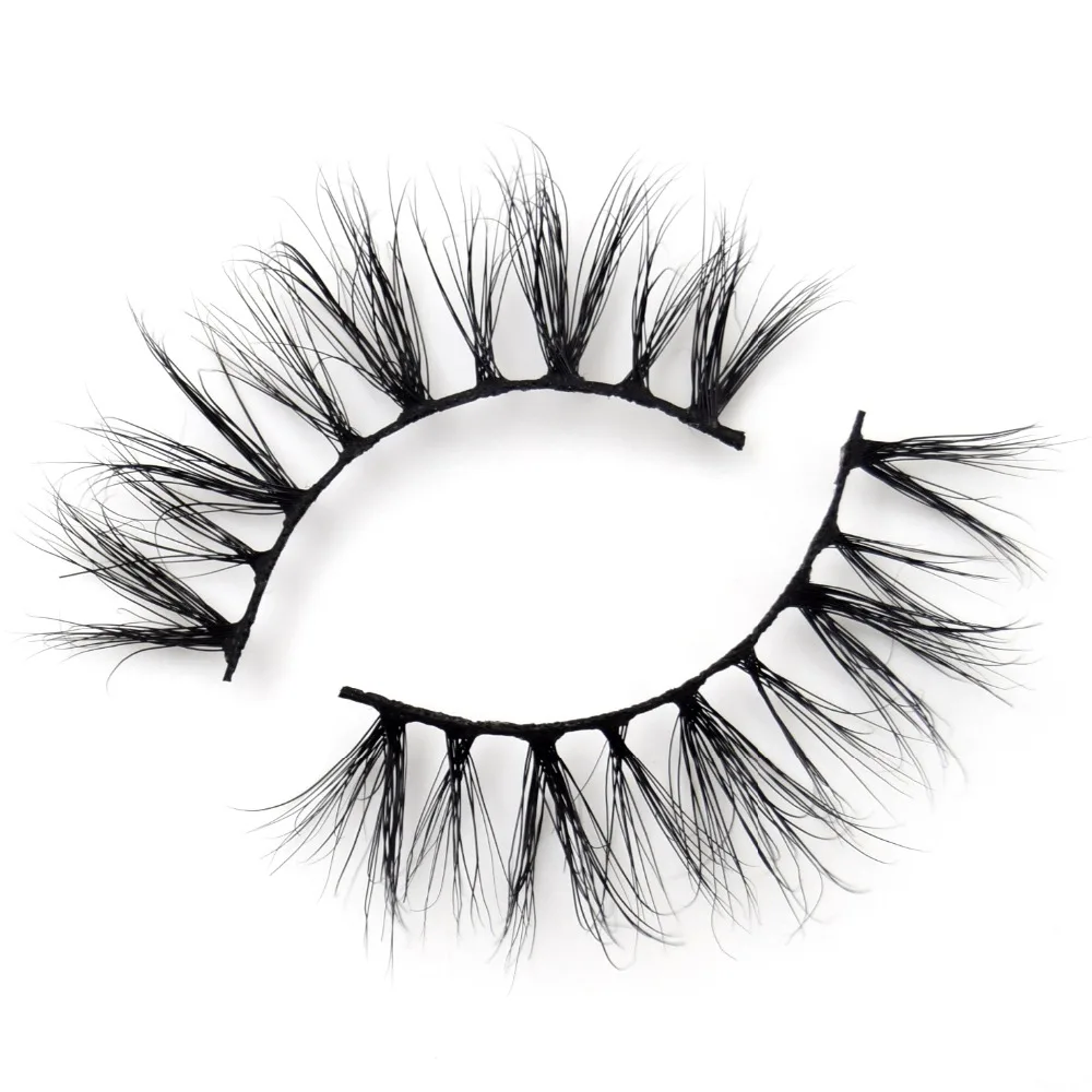 Visofree 3D Mink Lashes Natural Long Mink Eyelashes Handmade Light Volume Eye Lashes Fake Lashes Makeup Eyelash Extension 1pair