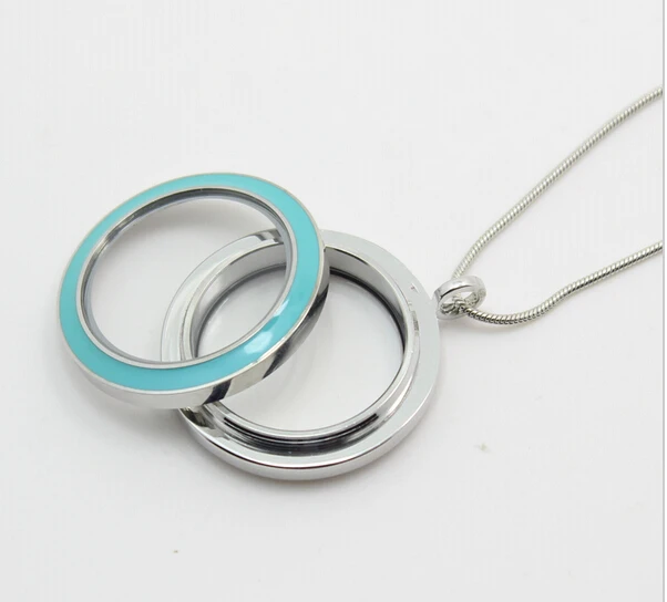 10 шт. круглые медальоны 30 мм LSFL024 * 10|floating charm locket|living locketcharm locket |