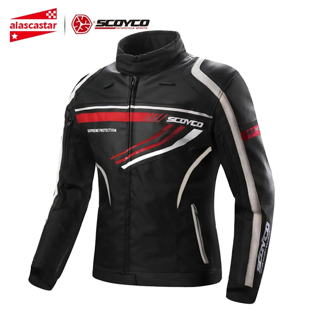 JK37W black SCOYCO мотоциклетная куртка женская летняя кожаная куртка для мотоциклистов Водонепроницаемая мотоциклетная одежда для езды по пересеченной местности - Цвет: JK37W black