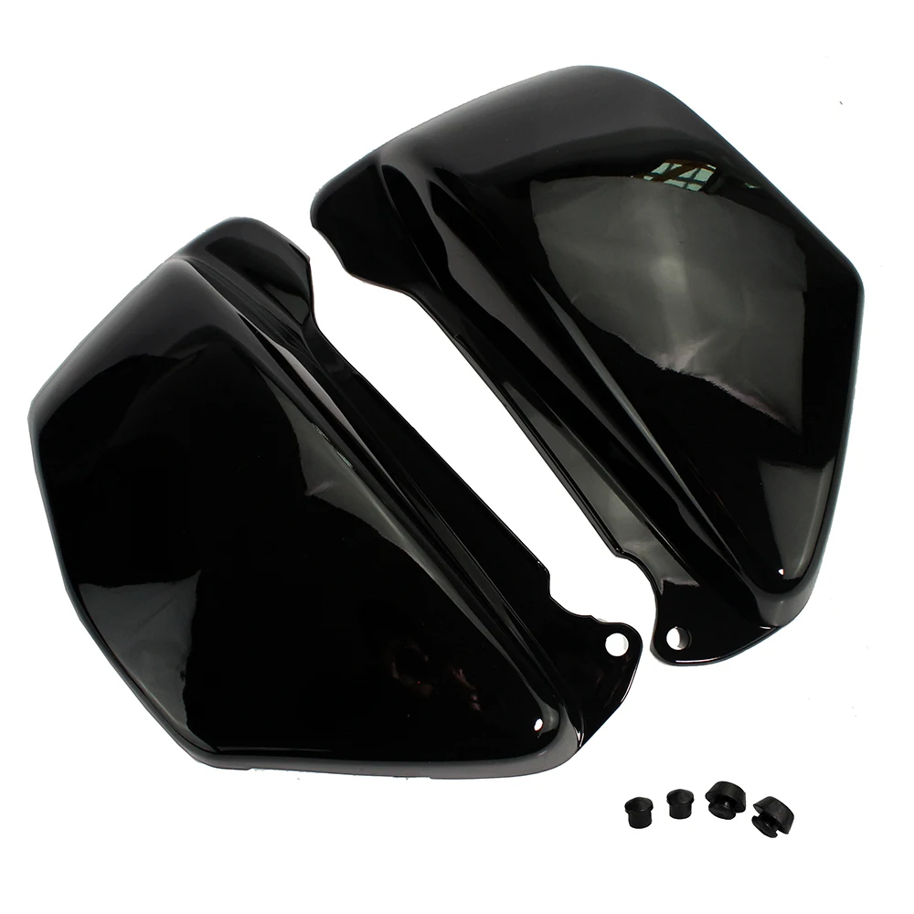 Мотоциклетная черная боковая крышка аккумулятора Подходит для Honda Magna VF750 VF750C 1994