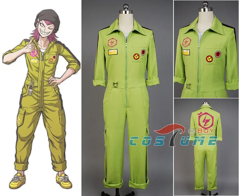 Супер данганронпа 2 Kazuichi Souda косплей костюм для мужчин Хэллоуин карнавальные