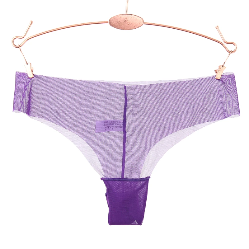 Women Sexy Transparent G String Ultra Thin Low Waist Ladies Panties Plus Size Briefs Underwear |