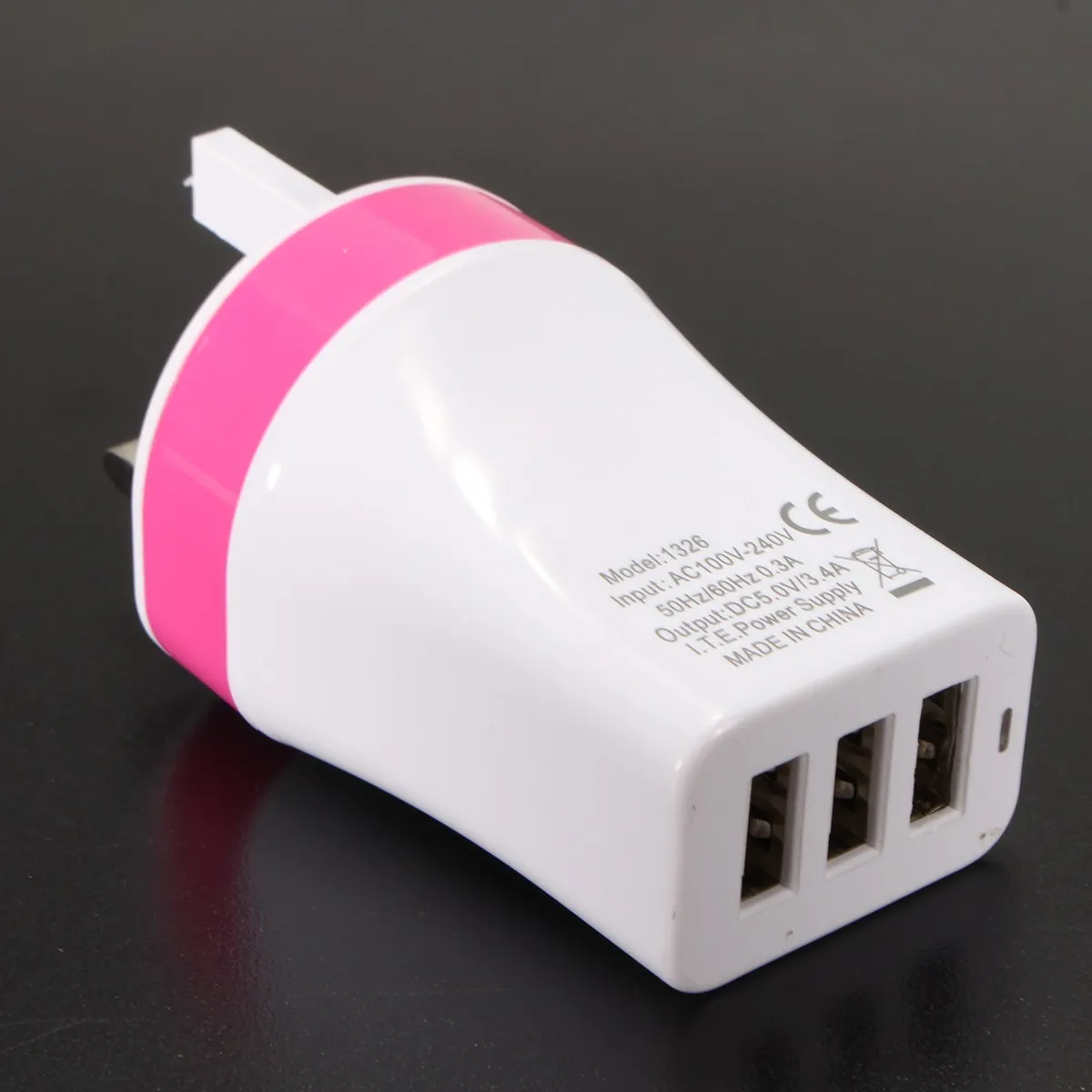Штепсельная Вилка стандарта Великобритании 5 В 3 4 А порта USB зарядное устройство