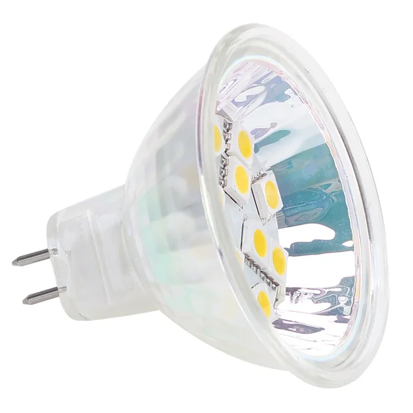 Бесплатная доставка SMD 5050 LED MR16 12 шт. DC/AC 12V & 24V 2 4 W Поддержка затемнения 5 шт./лот