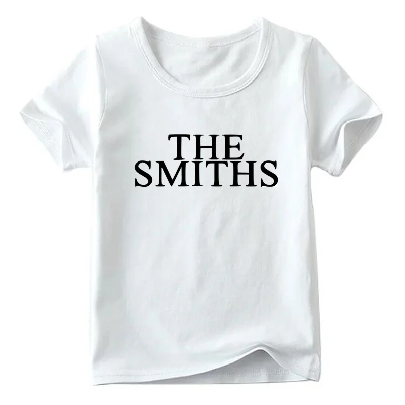 Детская футболка The Smiths с принтом английской рок-группы летние белые топы