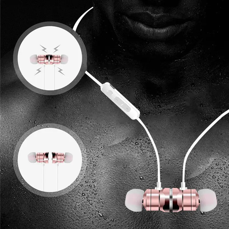 Спортивные Bluetooth наушники Hongsund X3 беспроводные стерео с микрофоном для xiaomi