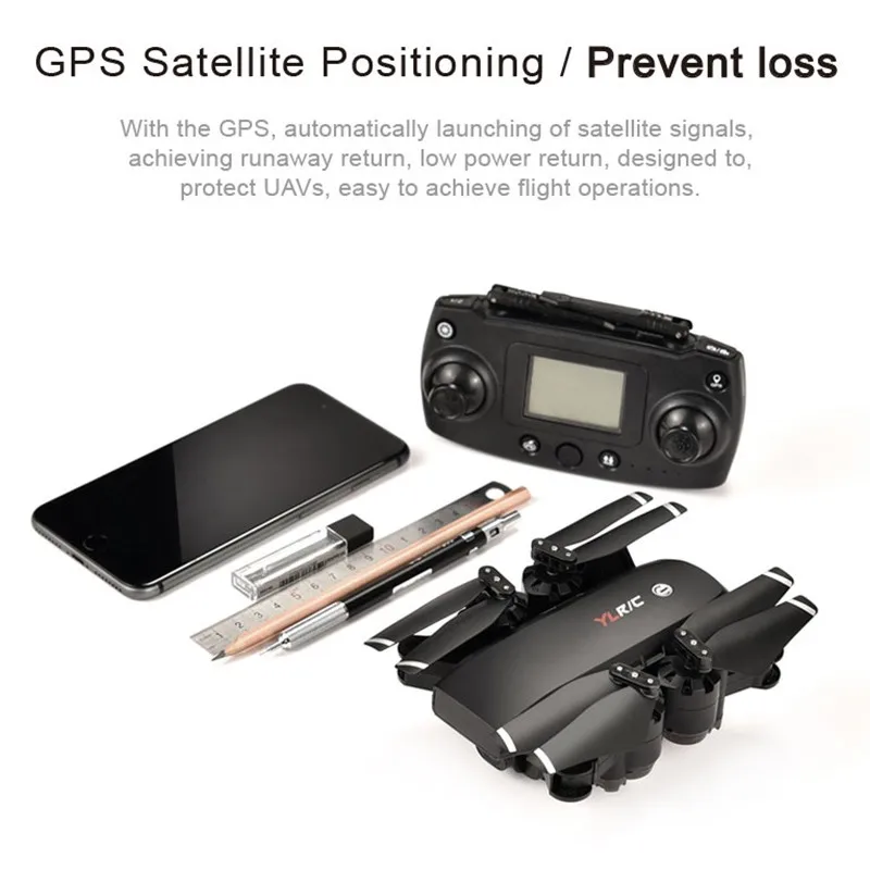 S30 Дрон HD 1080P 5G Wi Fi с поддержкой высоты GPS Квадрокоптер камерой автоматический