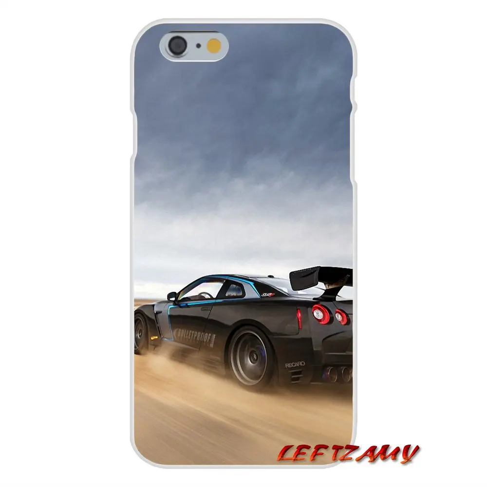Аксессуары телефон оболочки охватывает JDM автомобиля NISSAN GTR Металл для huawei P Smart