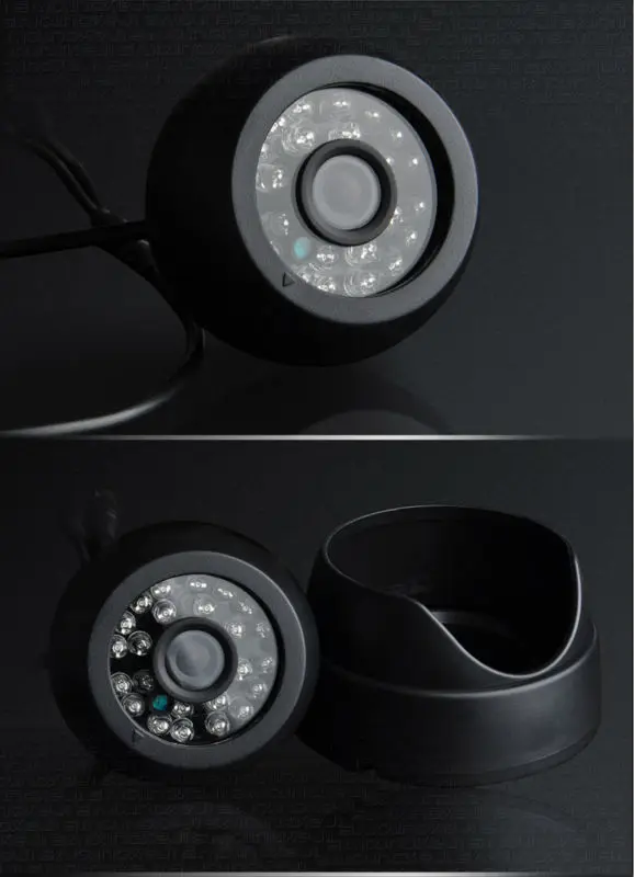 Бесплатная доставка безопасности 1/3 &quotSony Effio CCD 700TVL экранного меню 24 LED Крытый