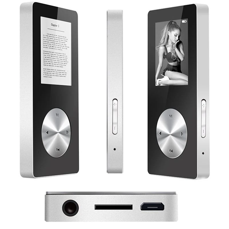 DOITOP BT MP3 MP4 плеер Hifi MP4 плеер полностью металлический спортивный мини Walkman с динамиком поддержка TFCard FM часы игровой рекордер
