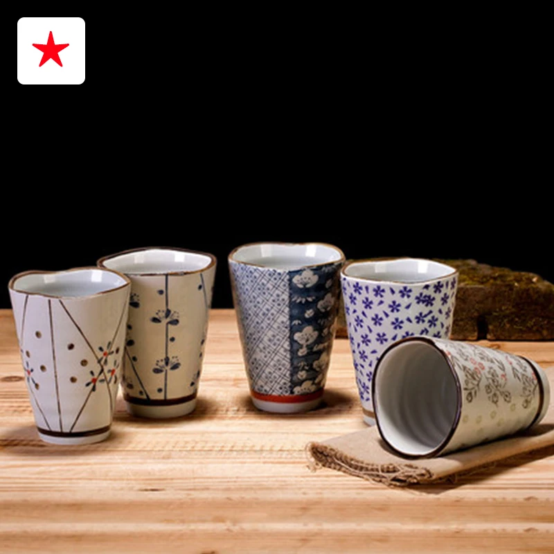 Высококачественные Японские керамические чашки чая ручной росписью чашка