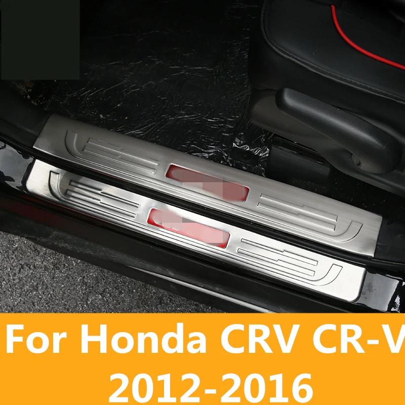 Для Honda CRV CR V 2012 2016 нержавеющая сталь Добро пожаловать педаль ремонт порога