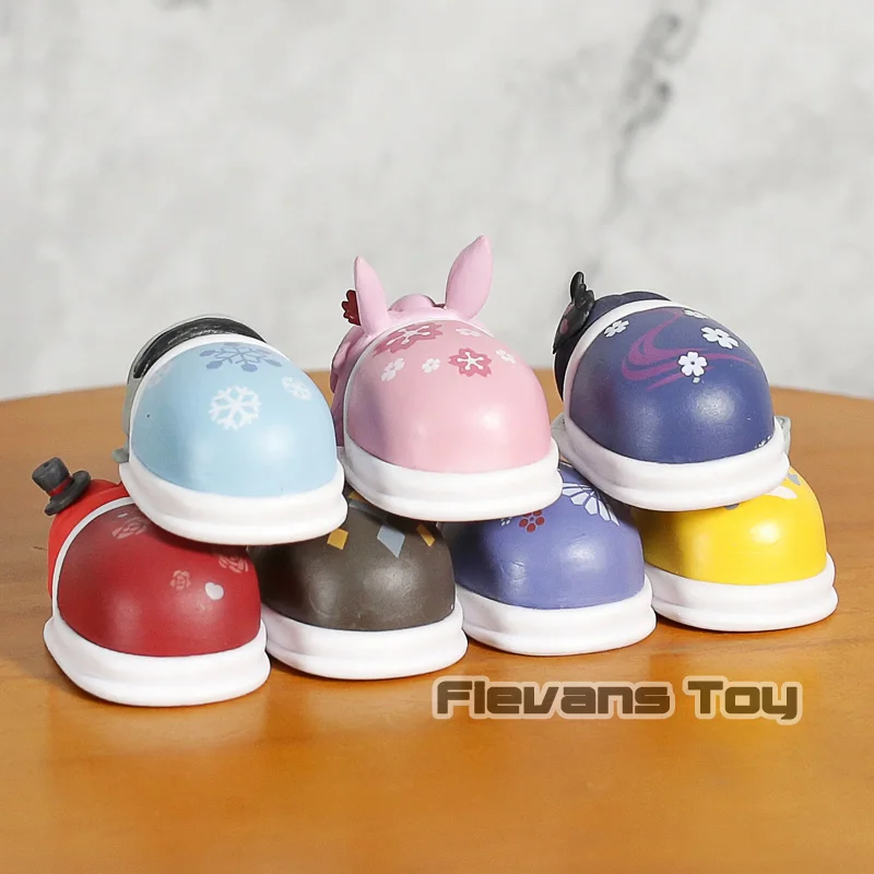 Аниме мультфильм MmiHoYo 3rd Kiana Bronya Yae Sakura Theresa Райден Мэй версия мини ПВХ Фигурки