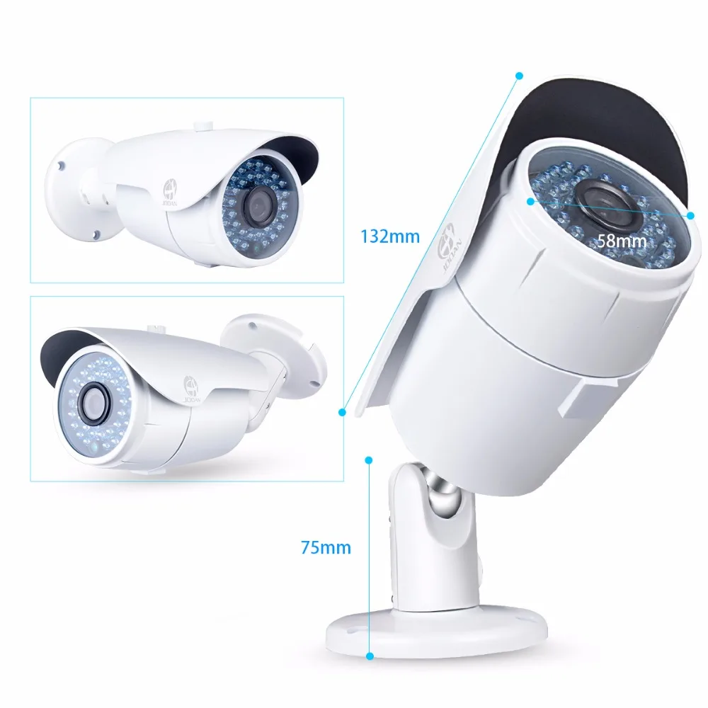 Jooan 703ERC 2MP Onvif IP Камера 1080 P пуля POE безопасности Водонепроницаемый Ночное видение 36