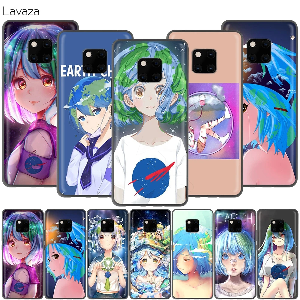 Аниме Чехол Lavaza Earth Chan для Huawei Honor 10 9 8 8x 8c 7x 7c 7a Note Nova 3 3i Lite Y9 Y7 Y6|Бамперы| |