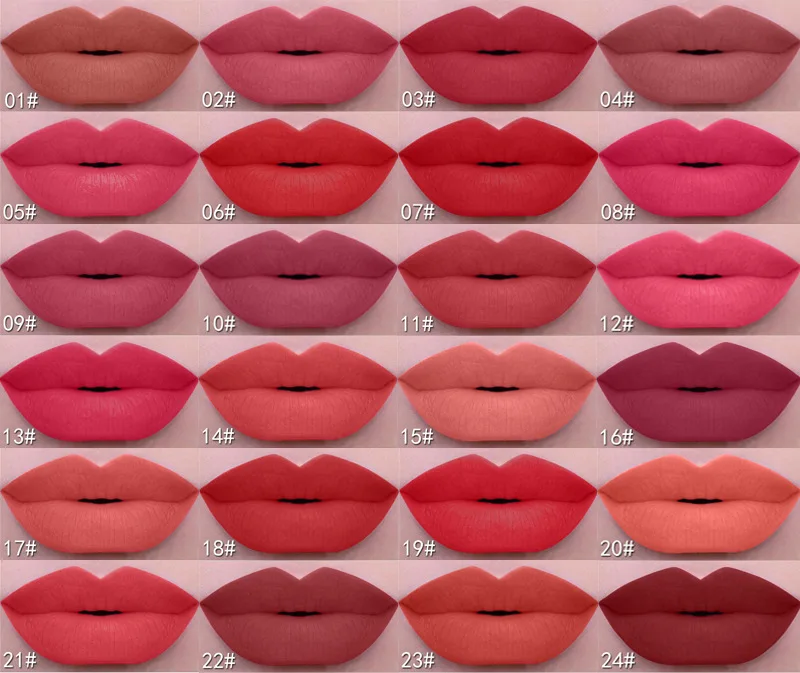 MISS ROSE Nutritious Moisturizer Lip Gloss 24 color Matte waterproof durable not easy to touch the cup | Макияж