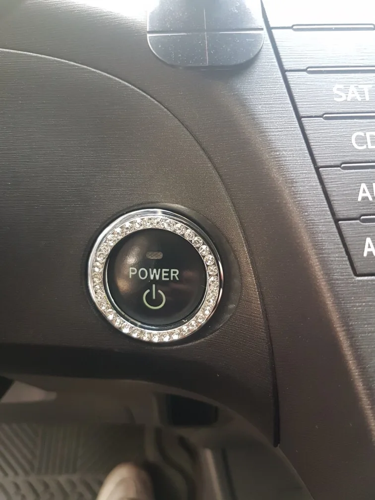 Стайлинг автомобиля кольцо зажигания двигателя для Land Rover Sport Range SV 3 4 Long Evoque