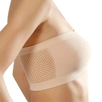 women underwear invisible bras bralette sexy strapless bra push up ladies lingerie brassiere breathable seamless vest crop tops